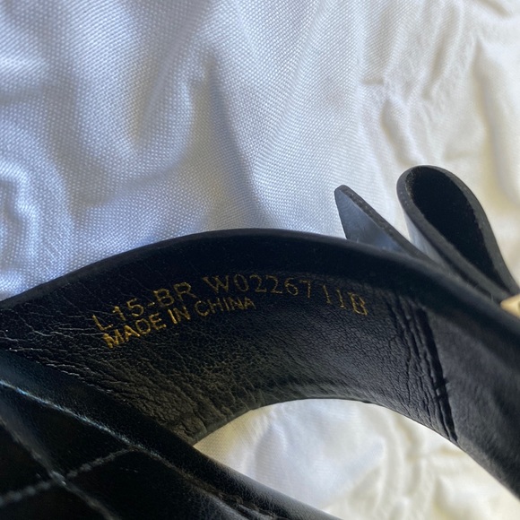 Womens Cole Haan Tali Bow High Ankle Strap Dress Sandals - Picture 6 of 6